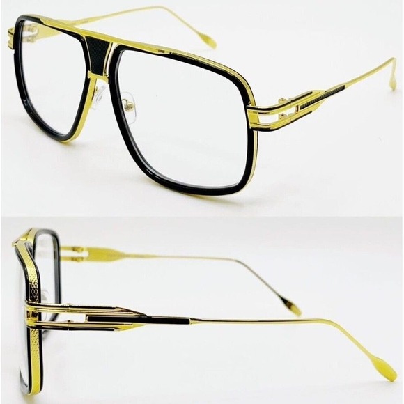 Square Sunglasses for Men Women Fashion Vintage Lens Classic Military Pilot‎ New - Picture 1 of 7